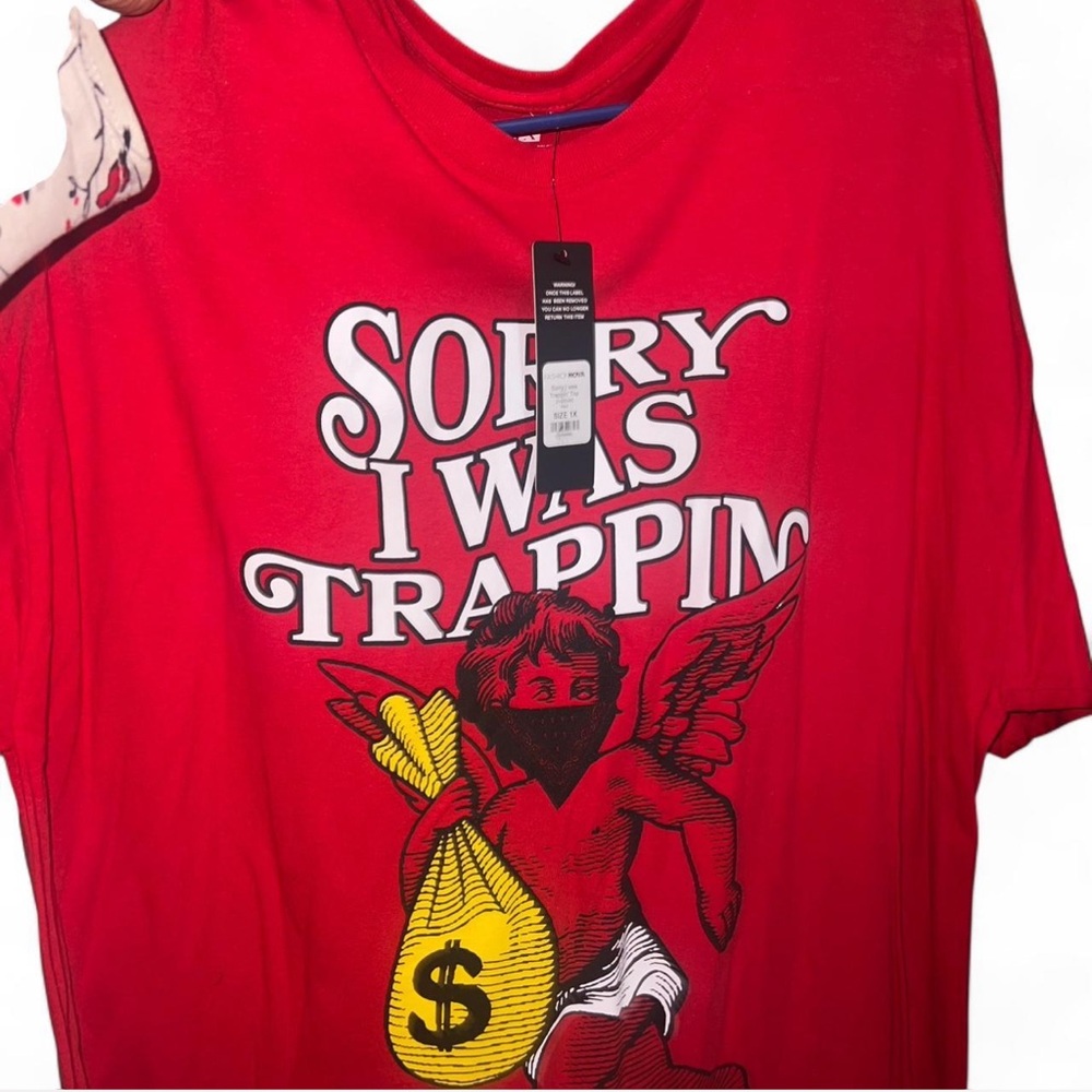 Fashion Nova Red Graphic Tee